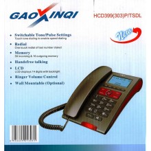 Gaoxinqi HCD399(303)P/TSDL Corded Phone Set Price